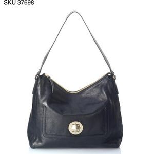 Kate Spade,  Chrystie St. Bianca Shoulder Bag in Black leather